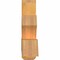 Ekena Millwork Redmond Rough Sawn Timber Gable Bracket, Western Red Cedar, 108"W x 22"H x 6"D x 6"F, 5/12 Pitch GBW108X22X0606RED00RWR - alternate 5